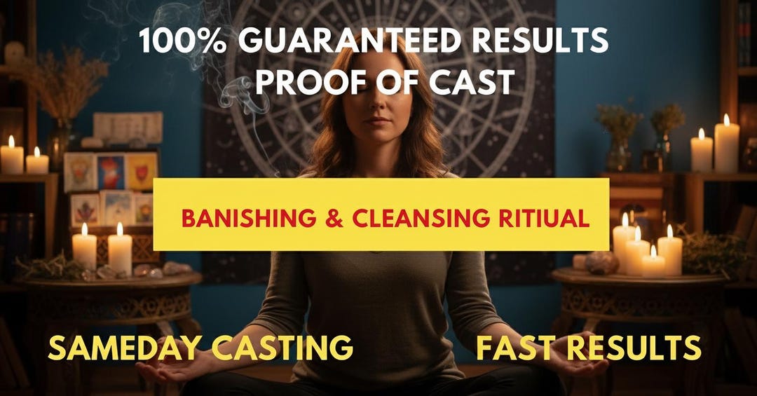 Banishing & Cleansing Ritual | Dark Energy Removal | Spiritual ...