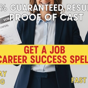 Career Success Spell: Job Attraction, Opportunity Manifestation
