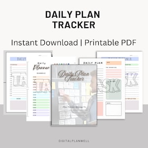 Weekly To do List, To do List, Weekly Task Planner, Habit Tracker, Daily Mood Journal, Daily Mood Tracker, Printable Mental Health Planner,