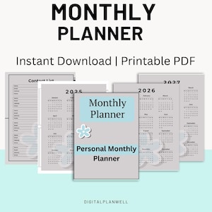 Monthly Budget Sheet, Monthly Budget, Digital Budget, Printable Budget Sheet,