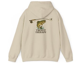 Trout Therapy Unisex Hoodie