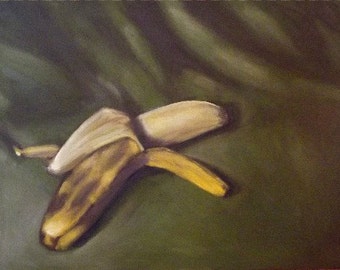 Banana Envy Original Oil Painting