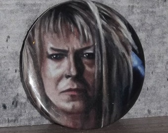 Jareth Goblin King Small Pinback Button