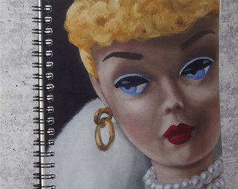 Sophisticated Barbie Spiral Notebook