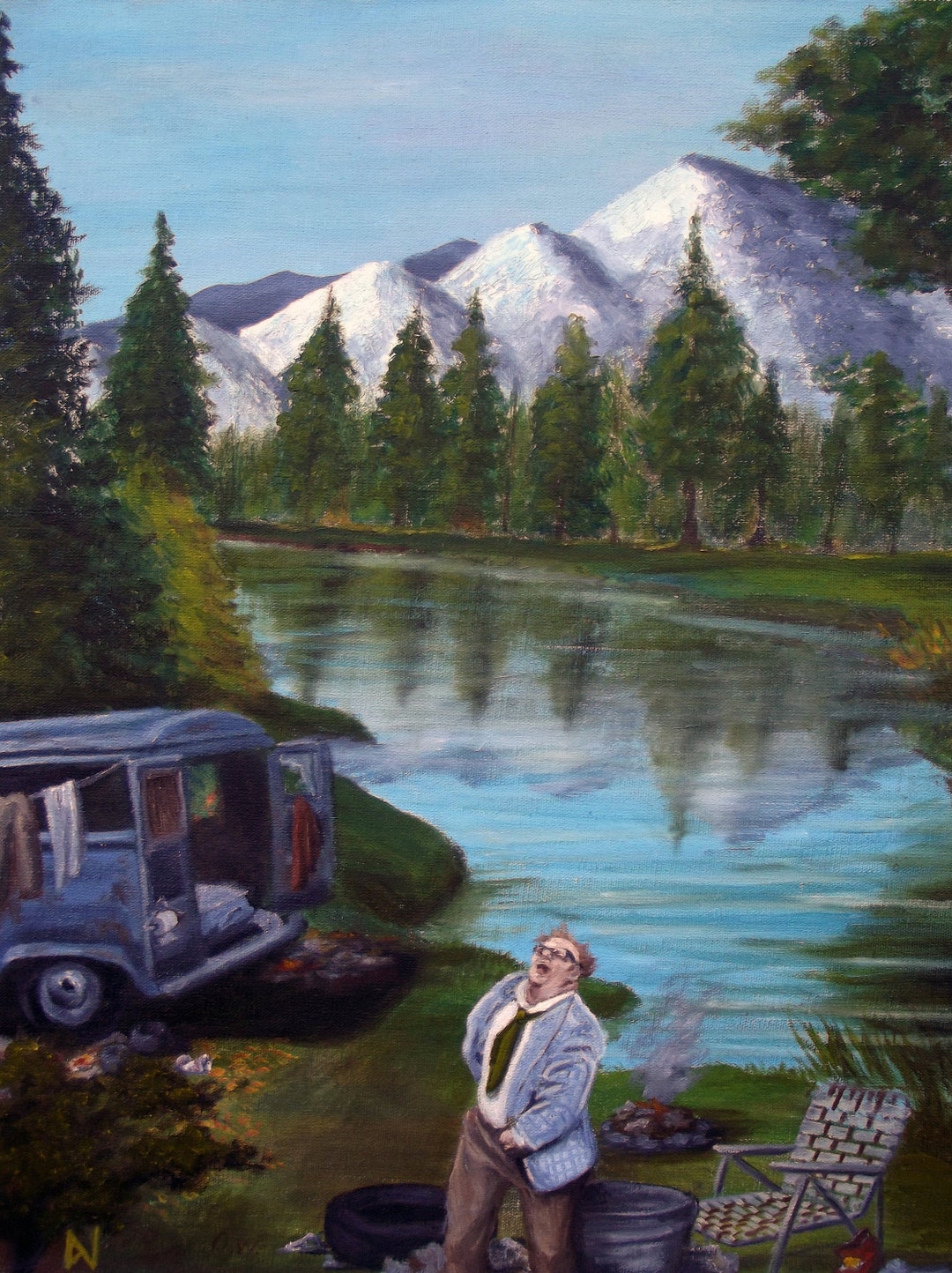 La Dee Frickin' DA Matt Foley Living in a Van Down by the River Altered ...