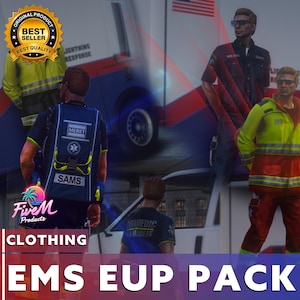 Fivem | Mega EMS EUP PACK | Clothing | Best Quality