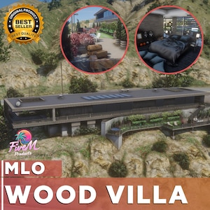Fivem | Modern Wood Villa | MLO | Best Quality