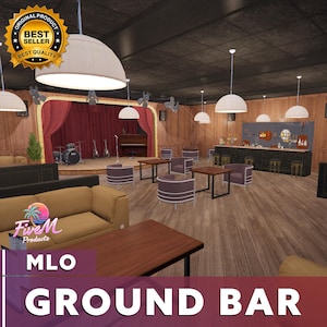 Fivem | Ground Bar | MLO | Fivem Roleplay l Custom l Optimized