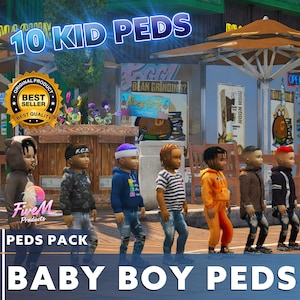 Fivem | Baby Boy Kids Pack | PED | Best Quality