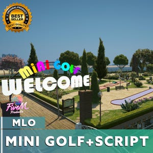Fivem | Mini Golf + Script | MLO | Fivem Roleplay l Custom l Optimized