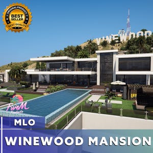 Fivem | Winewood Mansion | MLO | Fivem Roleplay l Custom l Optimized