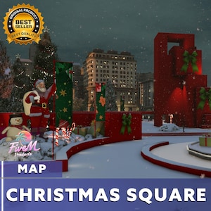 Fivem | Praça de Natal | MLO | Roleplay Fivem l Personalizado l Otimizado