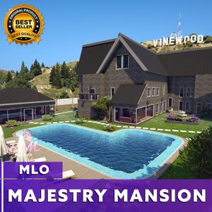 Fivem | Majestry Mansion | MLO | Fivem Roleplay l Custom l Optimized