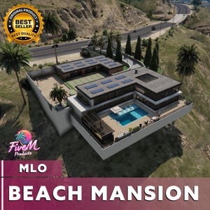 Fivem / Beach Mansion / MLO / Fivem Juego de rol l Personalizado l Optimizado