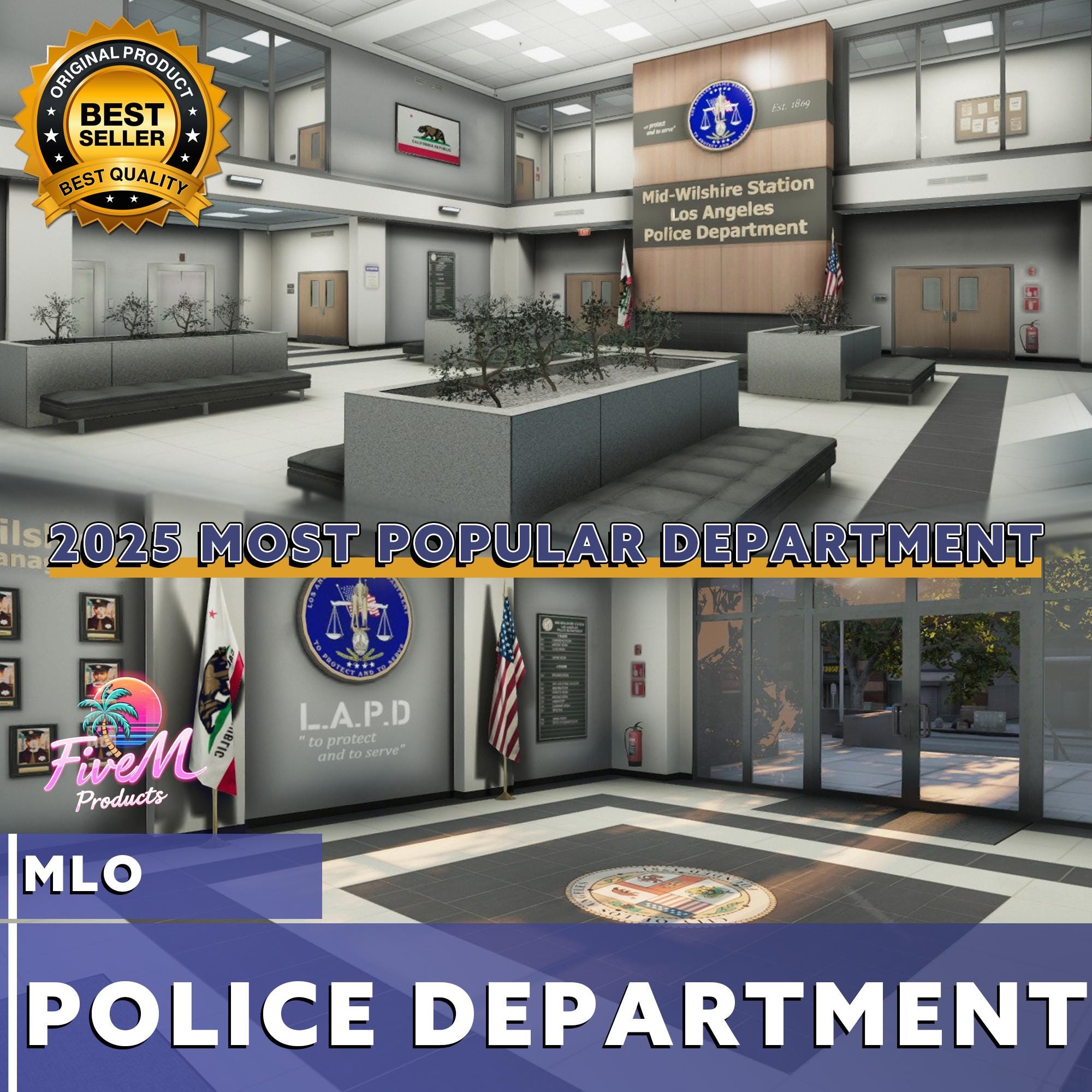 Fivem | POLICE DEPARTMENT | MLO | Best Quality