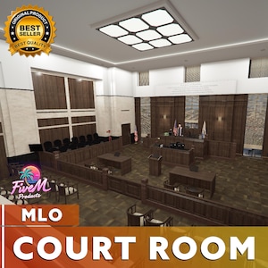 Fivem | Court Room | MLO | Fivem Roleplay l Custom l Optimized