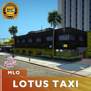 Fivem | Lotus Taxi | MLO | Fivem Roleplay l Personalizado l Otimizado