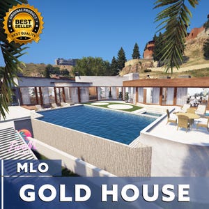 Fivem | Gold House | MLO | Fivem Roleplay l Custom l Optimized