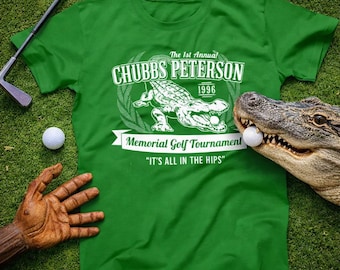 Chubbs Memorial Golf Shirt, Funny Golfer Humor Tee, Retro 90s Golf Comedy Shirt, Golf Lover Gift, Funny Golf Graphic T-Shirt