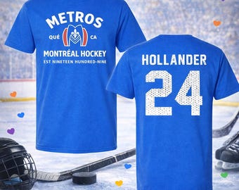 Hollander 24 Jersey - Montreal Team - Hockey Fandom unisex XS-5x T-shirt