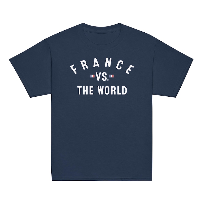 Youth - France Vs The World (tm) - Soccer Fan French Sports Pride Md-Xl Kids Fit T-shirt