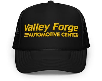Embroidered - Valley Forge Automotive Center - funny comedy costume - Foam trucker hat