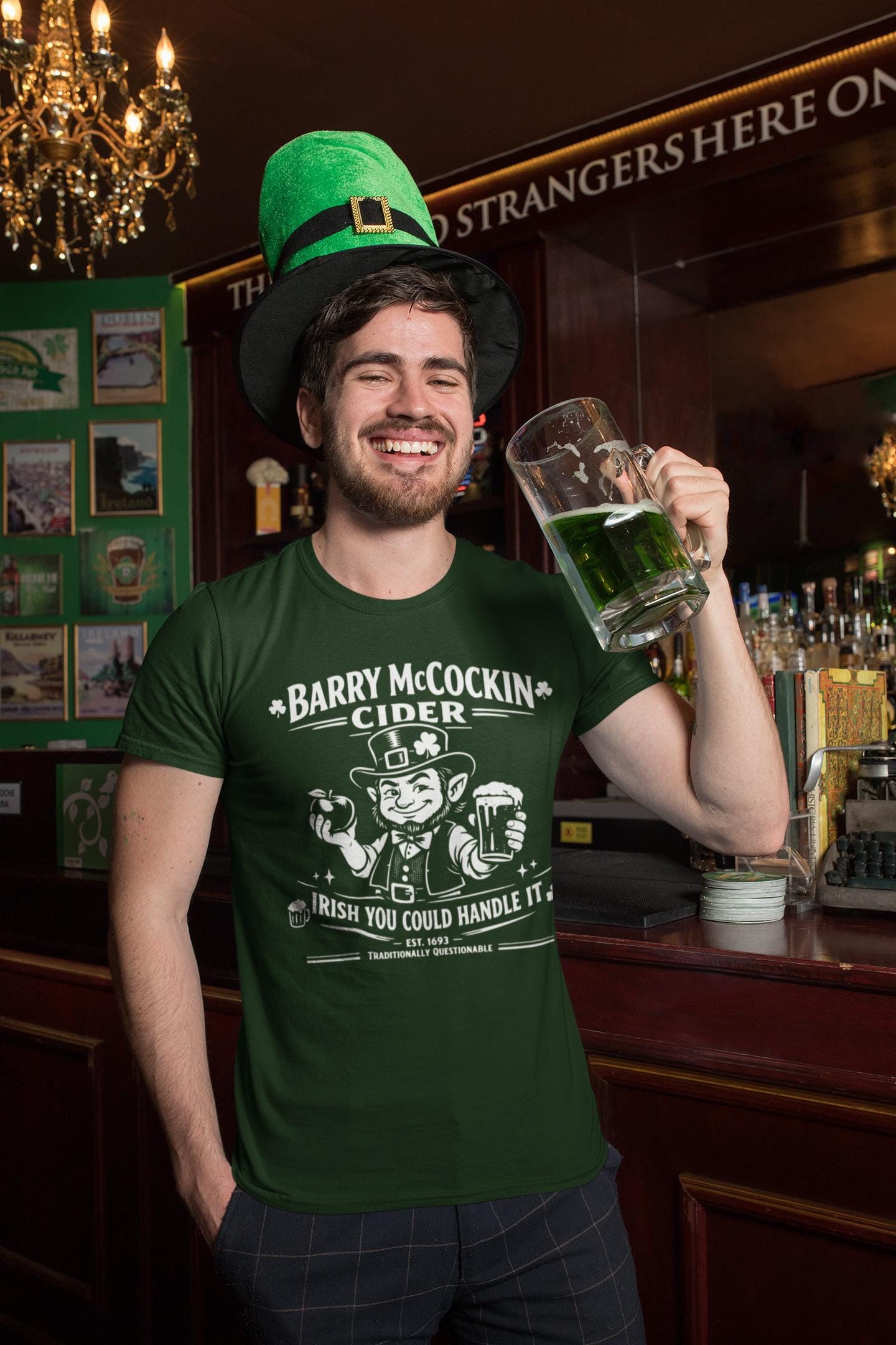 Best Rude St Patrick’s Day Funny Shirt – Barry Mccockin Cider Tee ...
