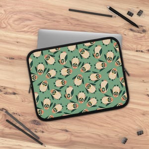 Whimsical Penguin Laptop Sleeve, Cute Laptop Case, Unique Tech Accessory, Gift for Students and Professionals, Laptop Bag for School