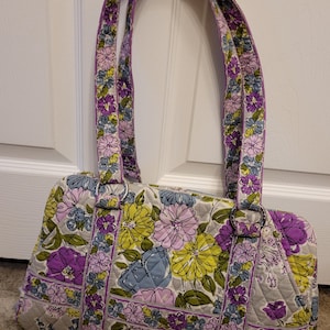 Bolso tote con estampado acuarela descatalogado de Vera Bradley