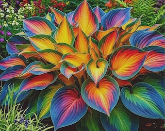 160+ Hosta Seeds – Perennial Shade Garden Planting Seeds – Ornamental Outdoor Foliage Plant