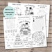 Personalized Kids wedding activity coloring placemat, wedding reception favor, kids wedding table activities, coloring pages - DIGITAL FILE