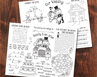 Wedding coloring book | Etsy Wedding coloring book | Etsy