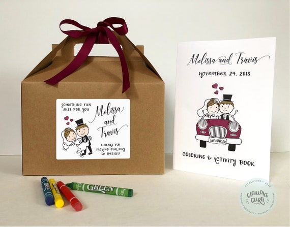 kid friendly wedding favors