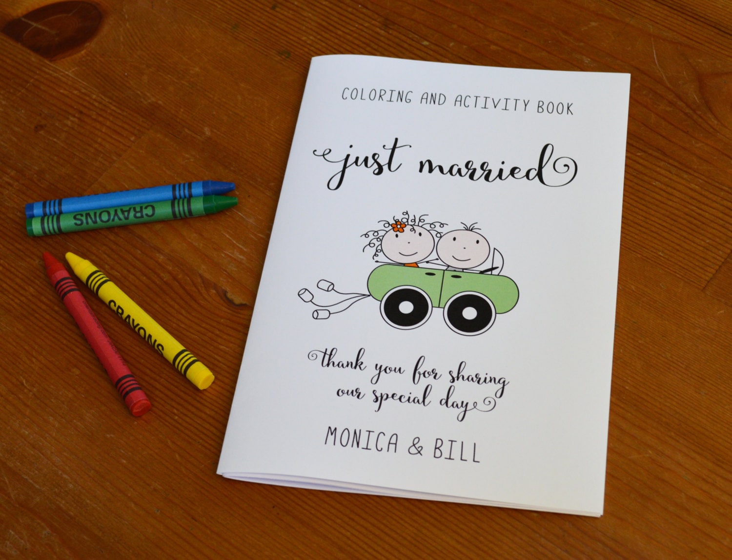 Wedding Activity Book for Kids / Wedding Coloring Book / - Etsy