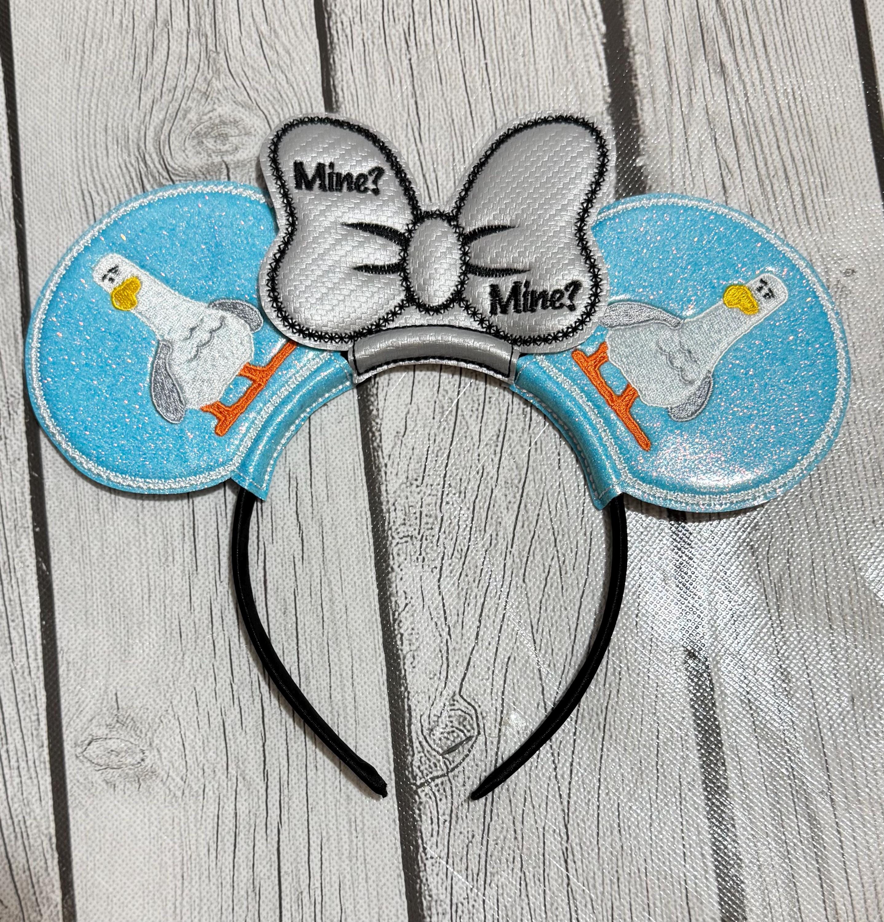 Custom Finding Nemo Mine Seagull Mouse Ear Headband - Etsy