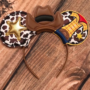 Custom Toy Story Woody Mouse Ear Headband
