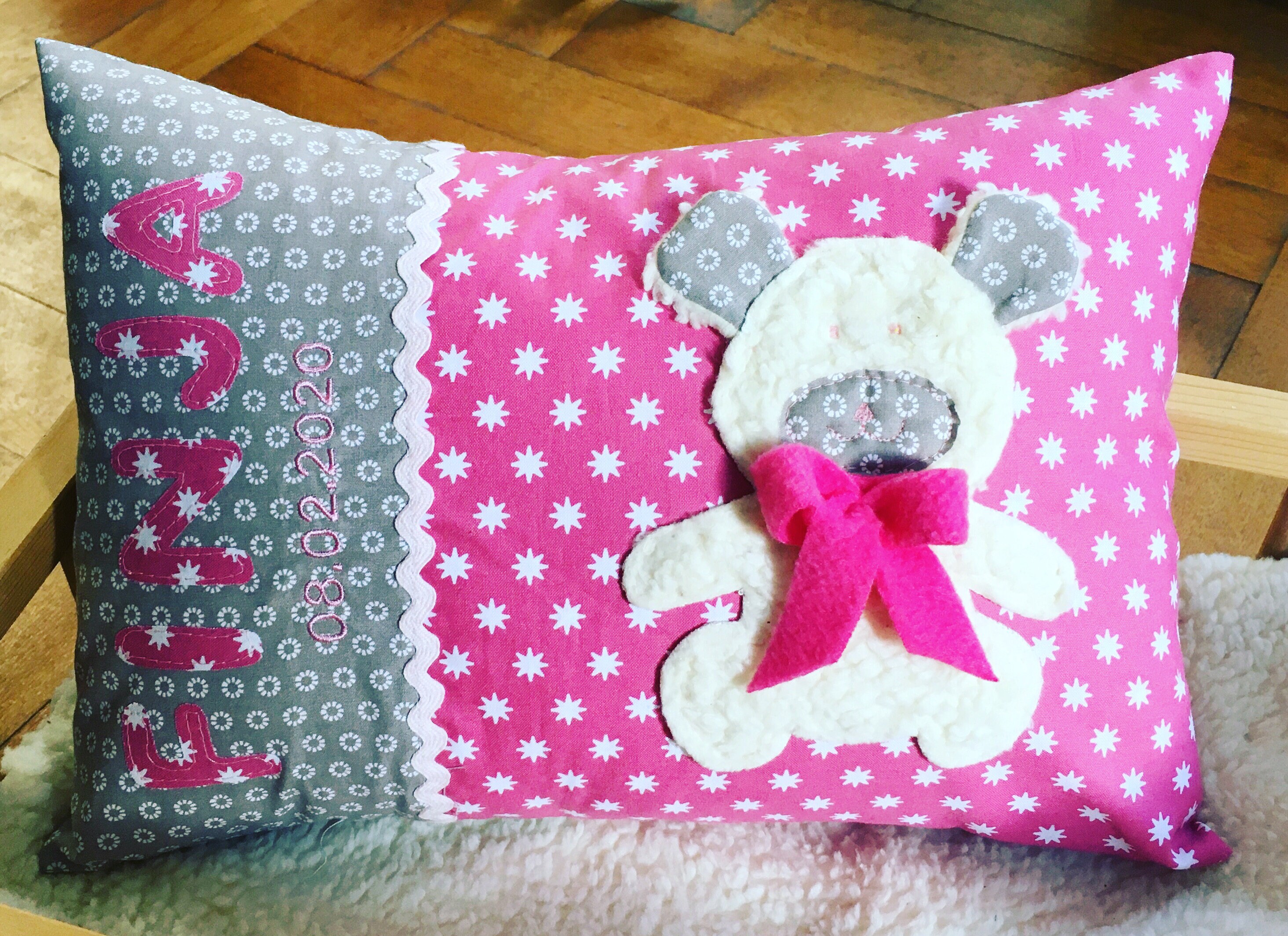 Pillow with name name pillow gifts for birth children's Etsy