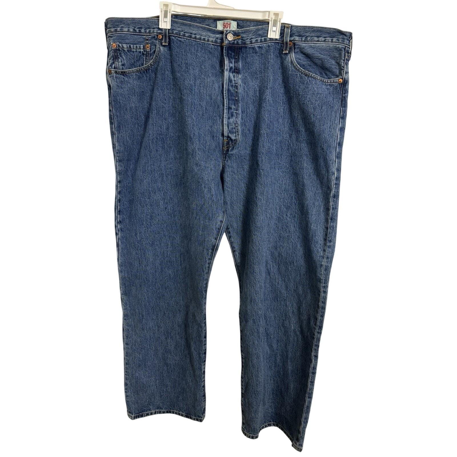 Jeans Levi's 501XX Vintage Taille 48 - Coupe Droite Regular - Fabriqué Au Mexique - Occasion