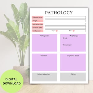Pathology template | medical template | pathology made easy