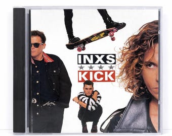 Vintage INXS 'kick' CD - 1987 Classic Rock Album - Etsy