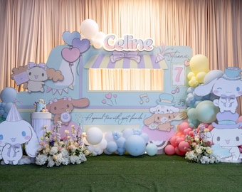 BIG Ice Cream Truck Cutout, Birthday Party Decor (Digital Download)
