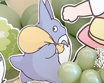Uitsnede van Totoro-personage: My Neighbor Totoro Cartoon (digitaal png-bestand)