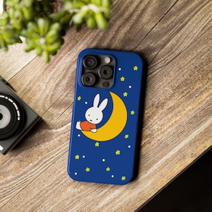 Miffy on the Moon Kawaii Bunny Phone case