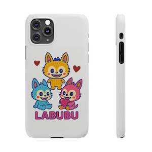 LABUBU-telefoonhoesje Leuke slanke telefoonhoes voor dierenliefhebbers, leuk cadeau, kinderaccessoires, verjaardagscadeau [...]