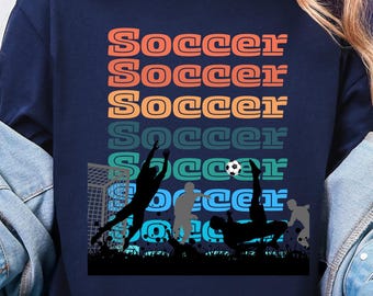 Camiseta de fútbol retro: camiseta unisex para aficionados al deporte