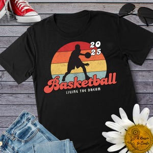 Retro Basketball shirt Perfect for Athletes Sports Lovers shirt Gifts and Fun Celebrations