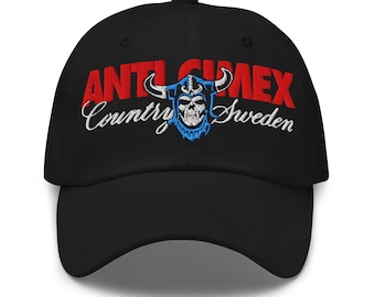 Anti-Cimex - Country of Sweden Embroidered Dad Hat