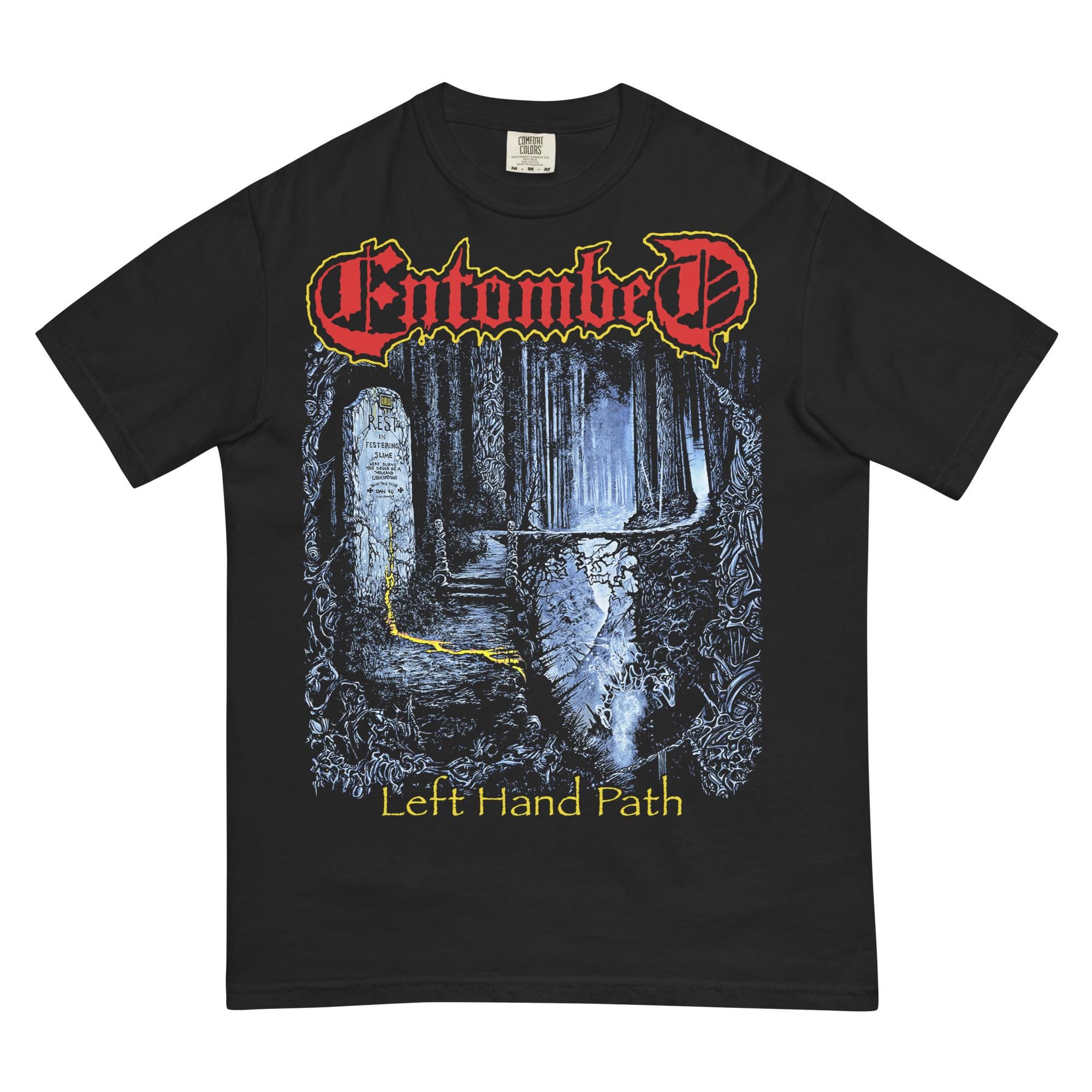 Entombed Left Hand Path Shirt - Etsy