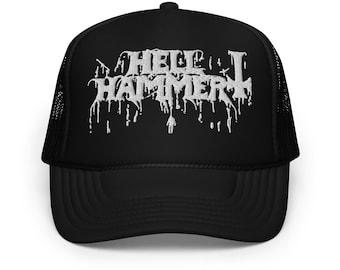 Casquette trucker brodée Hellhammer