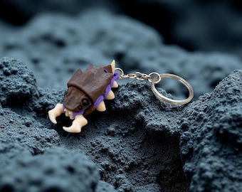 Sleutelhanger met scharnierende Zerg-larve